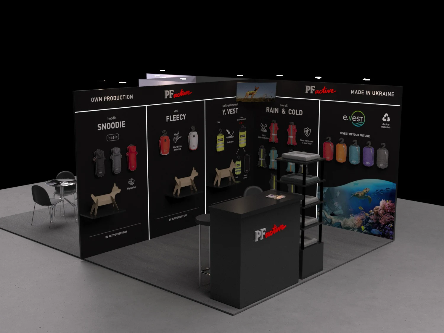Exhibition Stand, Italy 2021 – Ansicht 2