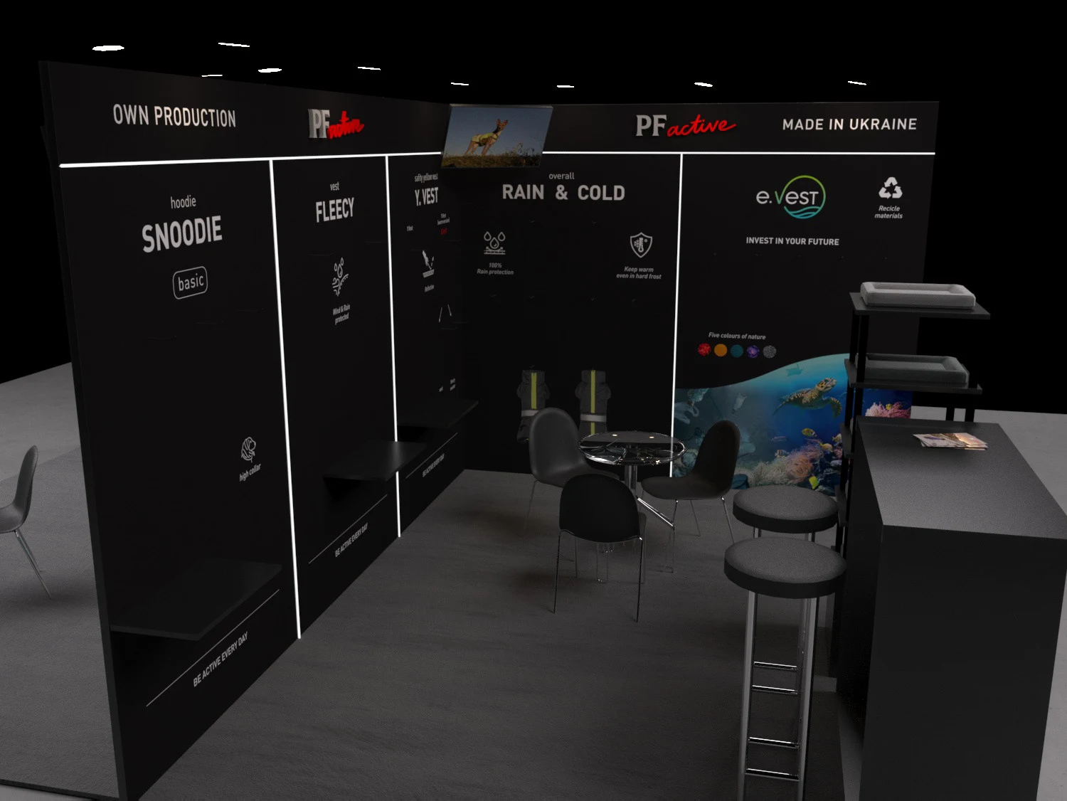 Exhibition Stand, Italy 2021 – Ansicht 3