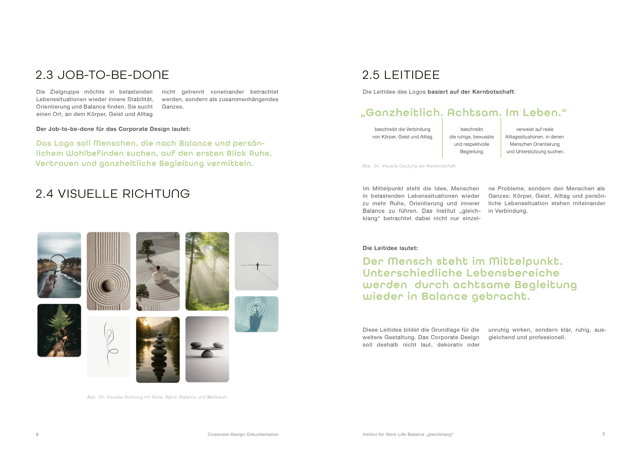 gleichklang Corporate Design – Ansicht 3