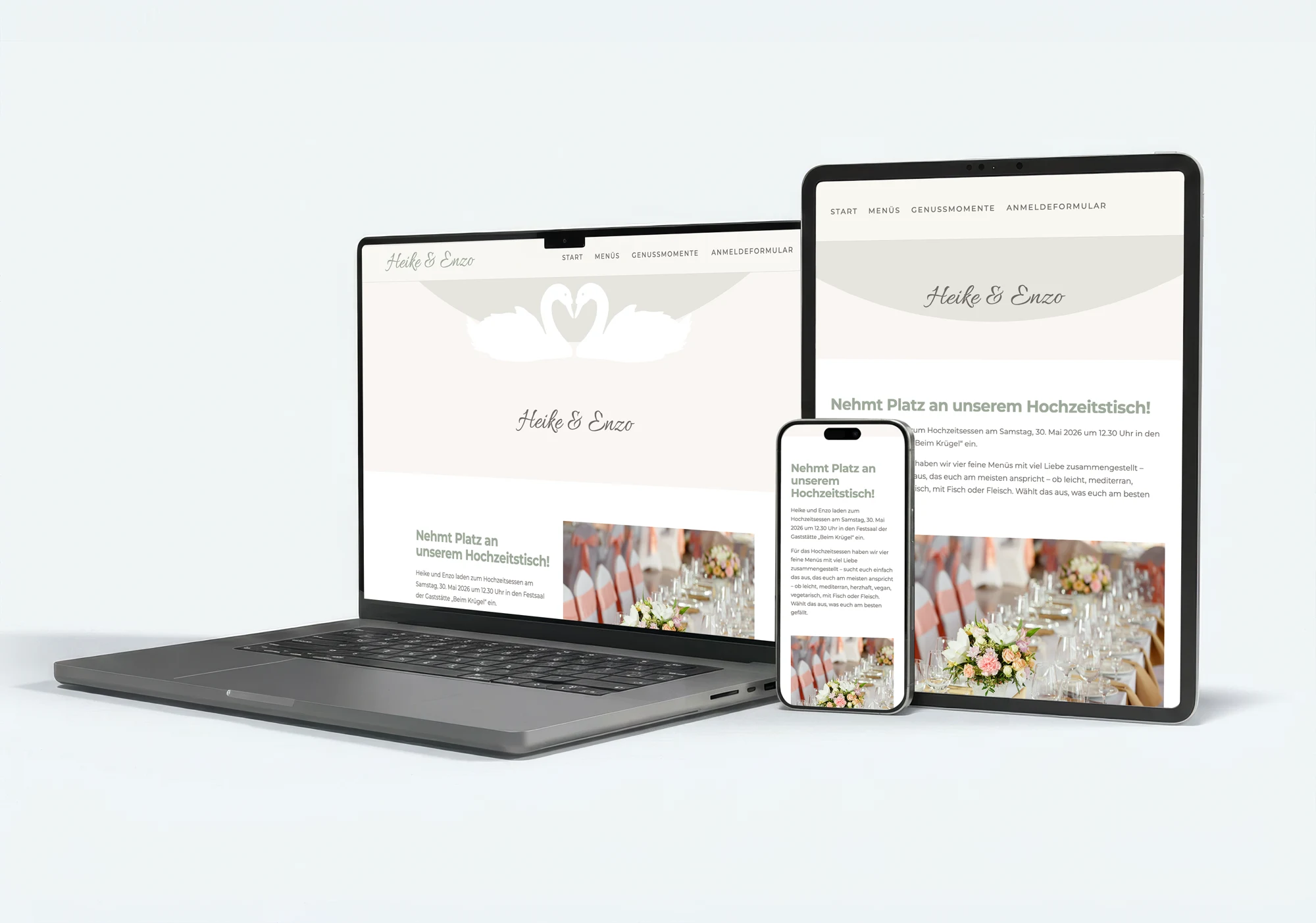 Hochzeit – digital & gedruckt